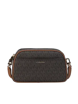 MICHAEL KORS | Ledertasche - Mini Bag JET SET Small | braun